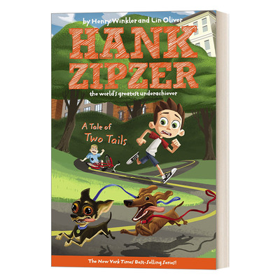 英文原版 Hank Zipzer15 A Tale of Two Tails 汉克历险记15 两条尾巴的故事 青少年幽默搞笑校园成长章节小说 英文版 进口英语书