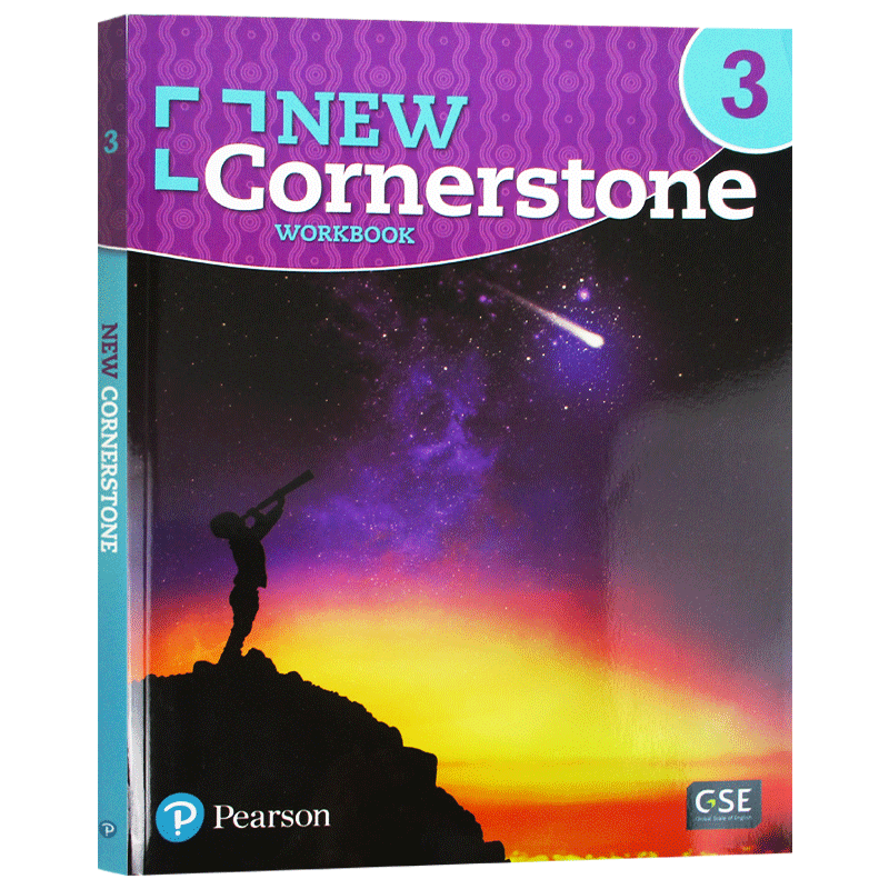 美国ESL综合小学教材练习册 第3级 New Cornerstone Grade 3 Workbook 英文原版练习册 培生小学练习册3 英文原版教辅书 Pearson