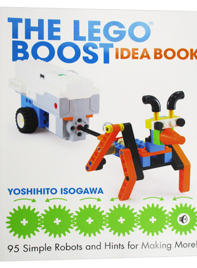 乐高编程机器人创意书 The Lego Boost Idea Book 英文原版书 乐高游戏 进口原版英语书籍 No Starch Press