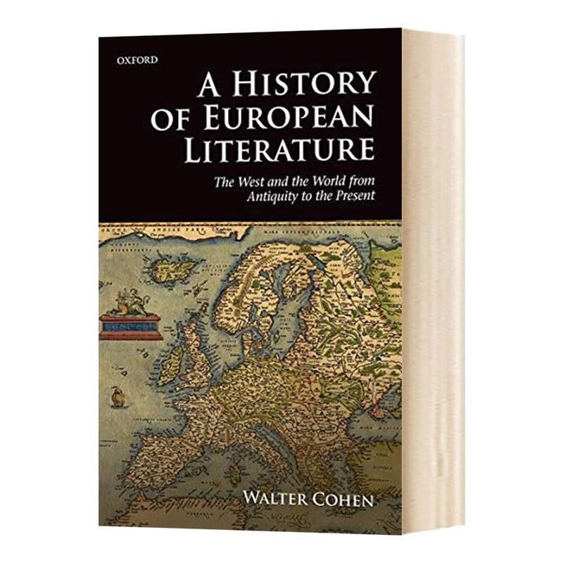 英文原版 A History of European Literature 欧洲文学史 从古至今的西方世界及全球 英文版 进口英语原版书籍