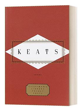 英文原版 Keats Poems Edited by Peter Washington 约翰·济慈 诗歌 人人图书馆口袋诗人系列 精装 英文版 进口英语原版书籍