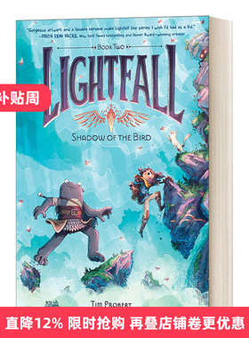 Lightfall #2: Shadow of the Bird  光陨2:鸟影 全彩漫画小说进口原版英文书籍