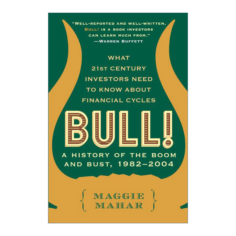 Bull! 大牛市(1982-2004) 涨升与崩盘进口原版英文书籍