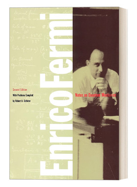 Notes on Quantum Mechanics 量子力学笔记 量子理论  Enrico Fermi进口原版英文书籍