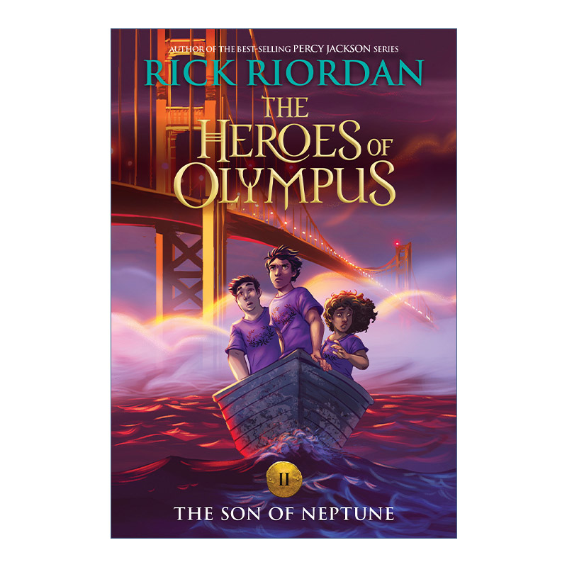 英文原版 The Heroes of Olympus 02 The Son of Neptune 波西杰克逊第二季 奥林匹斯英雄系列2 海神之子 新封面版 Rick Riordan