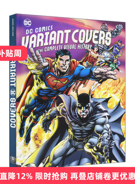 英文原版 DC Comics Variant Covers The Complete Visual History DC漫画变体封面 完全视觉历史指南 英文版 进口英语原版书籍