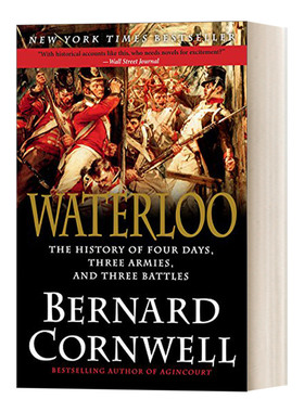 Waterloo 滑铁卢 四天、三支大军和三场战役的历史进口英文原版书籍