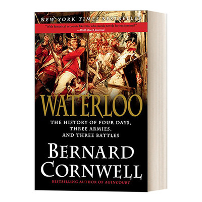 Waterloo 滑铁卢 四天、三支大军和三场战役的历史进口英文原版书籍