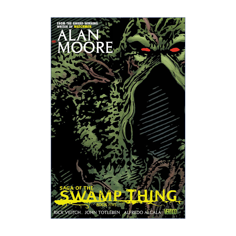 英文原版 Saga of the Swamp Thing Book Five 沼泽怪物 第五卷 DC漫画 Alan Moore 英文版 进口英语原版书籍