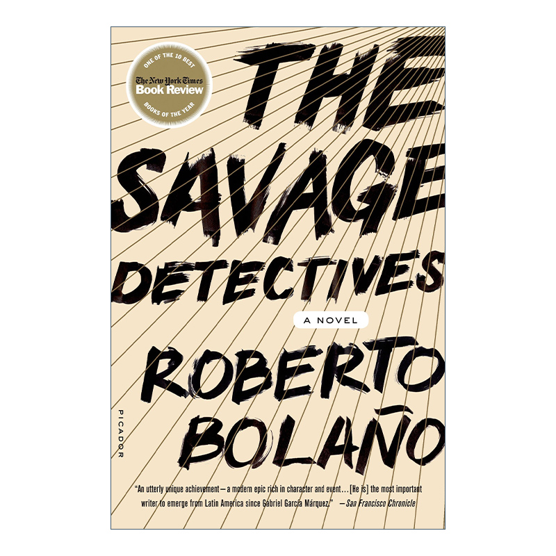 英文原版The Savage Detectives 荒野侦探  罗贝托•波拉尼奥进口书籍