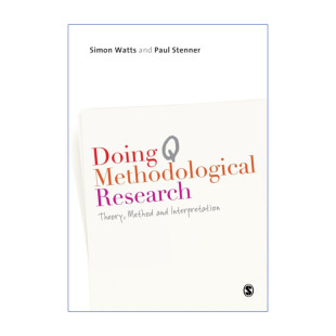 Doing Q Methodological Research  Q方法研究 理论、方法与解读进口原版英文书籍