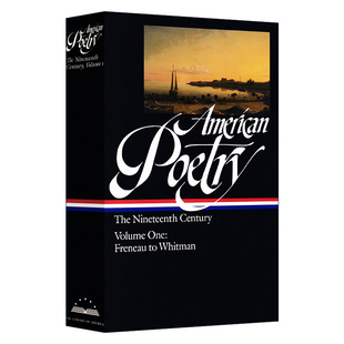 美国文库 Poetry Century Nineteenth 英文原版 精装 英文版 19世纪美国诗歌卷一 The LOA 书籍 进口英语原版 Vol. American