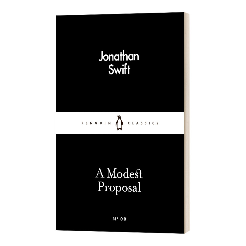 英文原版小说 A Modest Proposal 乔纳森·斯威夫特 一个温和的建议 英文版 进口英语原版书籍