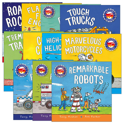 Amazing Machines 神奇机器系列11册进口原版英文书籍