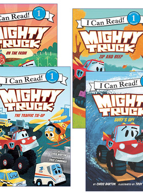 Mighty Truck 威猛卡车4册 I Can Read 1分级阅读进口原版英文书籍