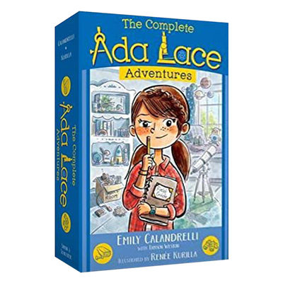 英文原版 The Complete Ada Lace Adventures 艾达·蕾丝的科学奇遇5册盒装 英文版 进口英语原版书籍