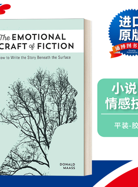 英文原版 The Emotional Craft of Fiction 小说的情感技巧 如何写出表面下的故事 写作技巧指南 Donald Maass 进口英语原版书籍