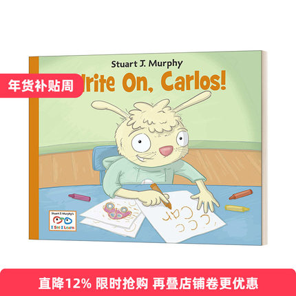 Write On, Carlos! (I See I Learn) 写呀,卡洛斯! 儿童认知启蒙绘本进口原版英文书籍