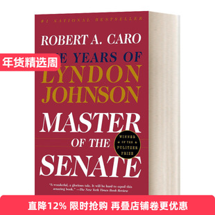 英文原版 Master of the Senate The Years of Lyndon Johnson III 林登约翰逊传3 美剧纸牌屋原型 英文版 进口英语原版书籍