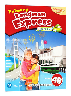 Primary Longman Express 4B 朗文PLE小学英语四年级下册  主课本进口原版英文书籍