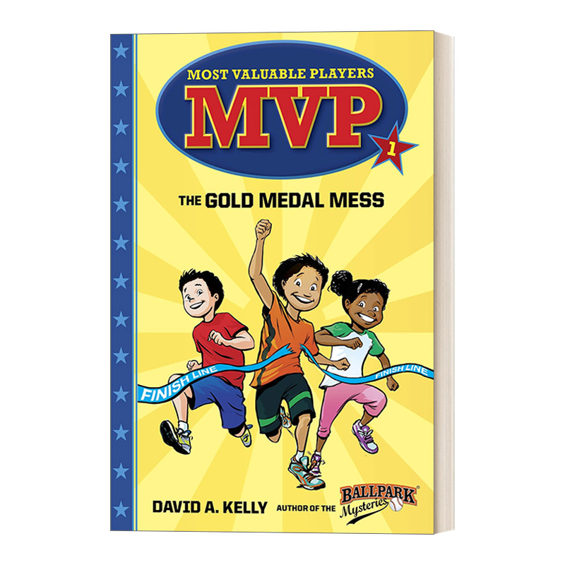 英文原版 Most Valuable Players 1 The Gold Medal Mess 超有价值球员系列1 金牌风波 儿童章节桥梁书 英文版 进口英语原版书籍