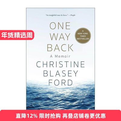 英文原版 One Way Back 只有一条路可以回去 布雷特·卡瓦诺性侵事件 英文版 进口英语原版书籍