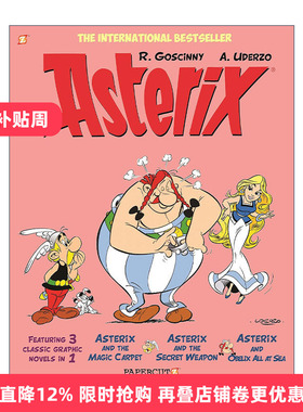 Asterix Omnibus Vol. 10 高卢英雄历险记 28-30 合订 卷十进口原版英文书籍