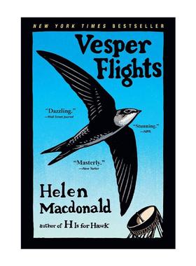 英文原版 Vesper Flights 在黄昏起飞 塞缪尔·约翰逊奖得主海伦·麦克唐纳 英文版 进口英语原版书籍