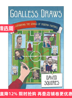 英文原版 Goalless Draws 足球趣味插画集 2014-18世界杯 David Squires 英文版 进口英语原版书籍