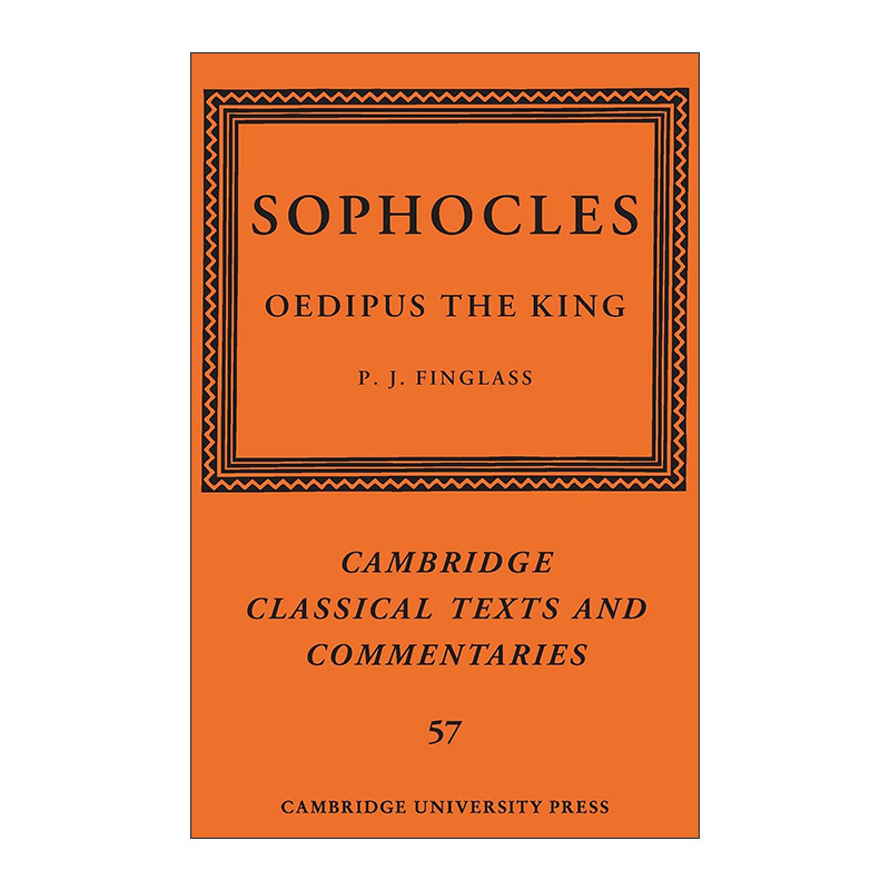 英文原版 Sophocles Oedipus the King 索福克勒斯 俄狄浦斯王 剑桥古典文献笺注系列 英文版 进口英语原版书籍