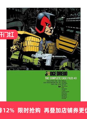 英文原版 Judge Dredd The Complete Case Files 43 特警判官 漫画合集43 英文版 进口英语原版书籍