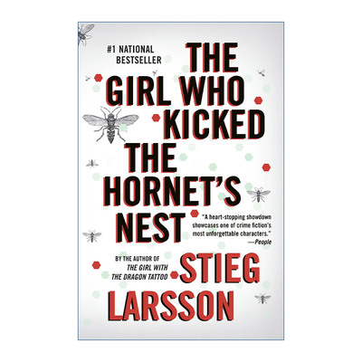 英文原版小说 Girl Who Kicked the Hornet's Nest 捅马蜂窝的女孩 千禧年三部曲3 Stieg Larsson 英文版 进口英语原版书籍