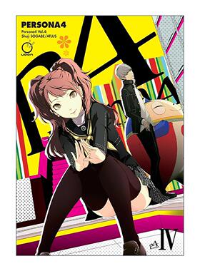 英文原版 Persona 4 Volume 4 女神异闻录4 漫画卷四 英文版 进口英语原版书籍