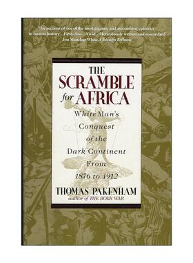 英文原版 The Scramble for Africa 争夺非洲 1876年至1912年白人对黑暗大陆的征服 英文版 进口英语原版书籍