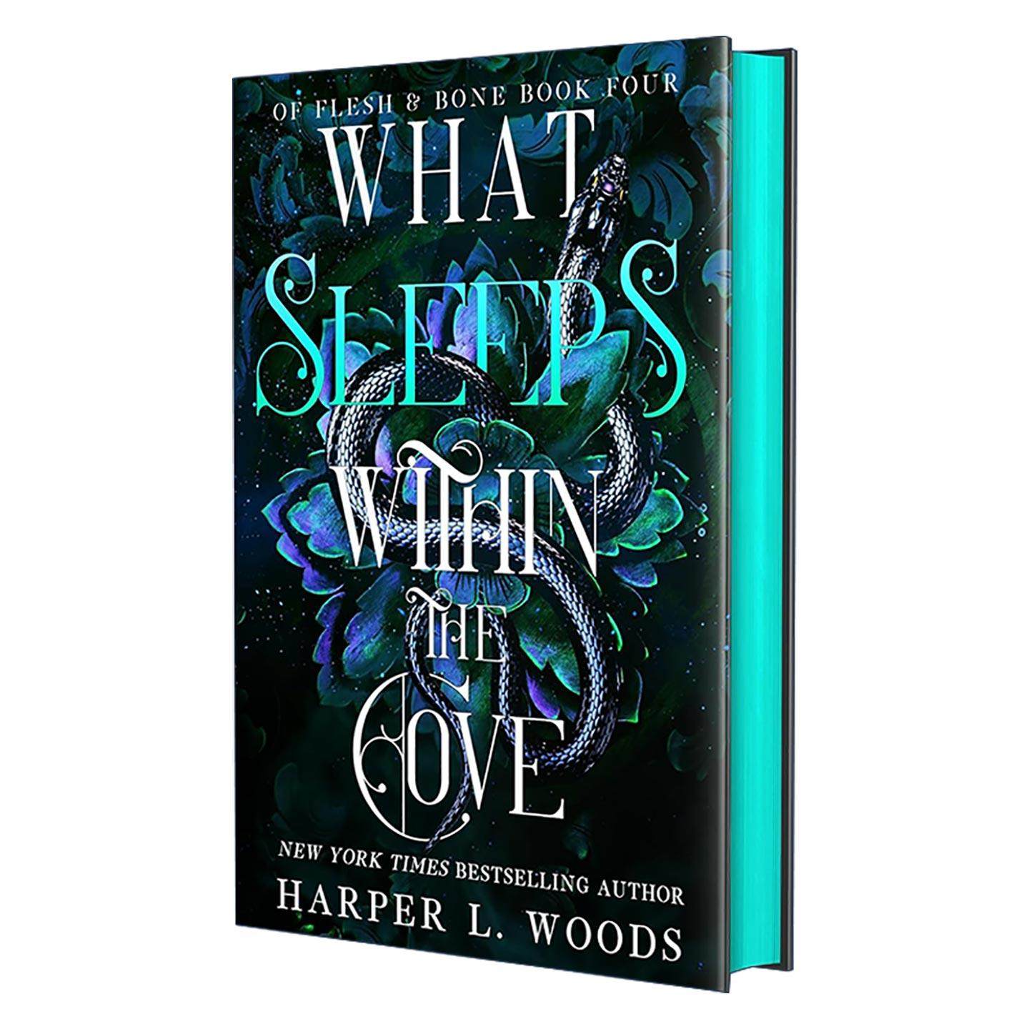 英文原版 What Sleeps Within the Cove 藏于峡谷中的秘密 精装 肉与骨系列 哈珀·伍兹 黑暗奇幻 英文版 进口英语原版书籍