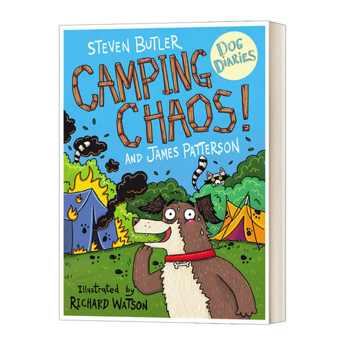 Dog Diaries 5: Camping Chaos  狗狗日记5 儿童动物小说进口原版英文书籍