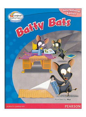 Bright Readers L5：Batty Bats 小学英语分级阅读绘本5级 古怪的蝙蝠进口原版英文书籍