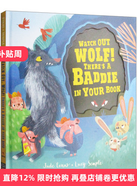 Watch Out Wolf  Theres a Badd 小狼请注意 精装进口原版英文书籍