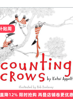 英文原版 Counting Crows 数牛 精装 纽伯瑞奖得主凯西·阿贝特 英文版 进口英语原版书籍
