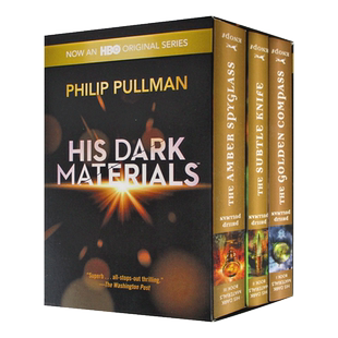 英文原版 His Dark Materials 3-Book Trade Paperback Boxed Set 黑暗物质三部曲套装 英文版 进口英语原版书籍