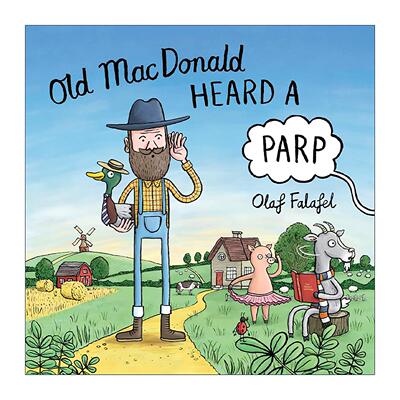 英文原版 Old MacDonald Heard a Parp 老麦克唐纳听到一声响 Olaf Falafel绘本 英文版 进口英语原版书籍