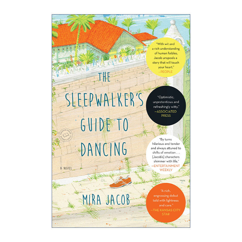英文原版 The Sleepwalker's Guide to Dancing 梦游者舞蹈指南 家庭传奇小说 Mira Jacob
