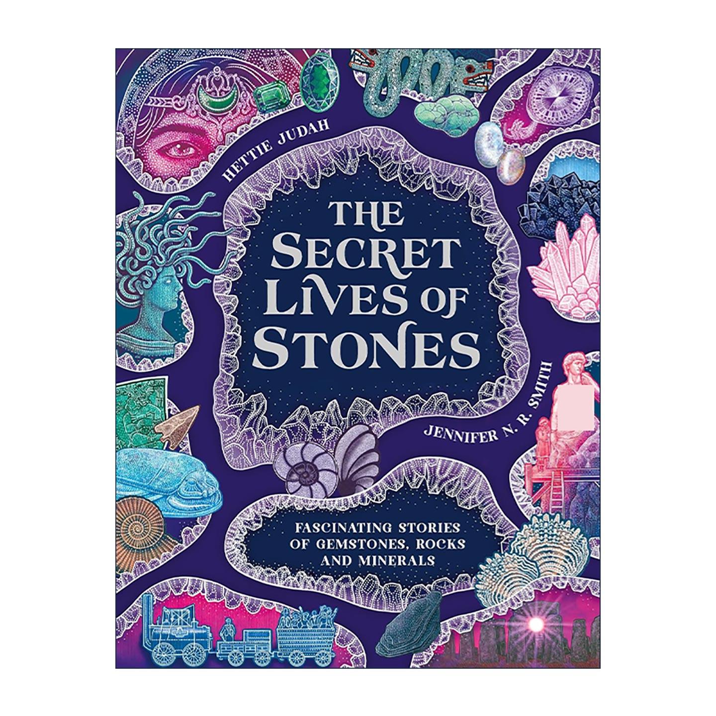 英文原版 The Secret Lives of Stones 宝石的秘密生命 25种奇石瑰宝的传奇故事精装 儿童科普百科读物 英文版 进口英语原版书籍
