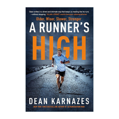 英文原版 A Runner's High 跑者极限 美国超跑运动员迪恩·卡纳泽斯自传 英文版 进口英语原版书籍