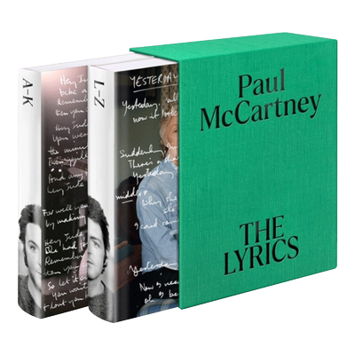 英文原版 The Lyrics Paul McCartney 甲壳虫乐队 保罗麦卡特尼歌词全集 1956-现在 2021年收藏版 礼品套装 英文版 进口英语书籍