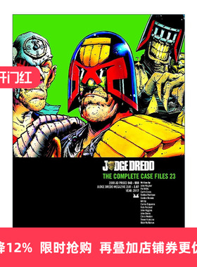 英文原版 Judge Dredd Case Files 23 特警判官 漫画合集23 英文版 进口英语原版书籍