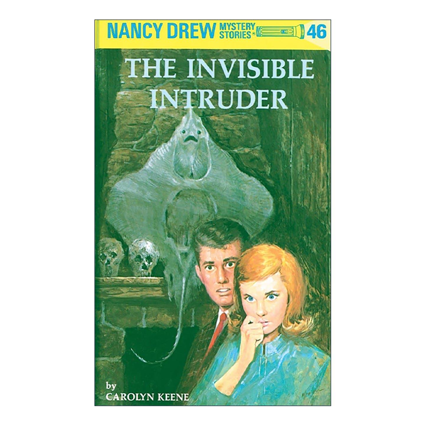 英文原版 Nancy Drew 46 the Invisible Intruder 南希德鲁系列46 看不见的入侵者 儿童悬疑推理小说 Carolyn Keene 精装 英文版