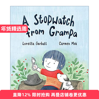 A Stopwatch from Grampa 爷爷的秒表 精装绘本 生命与死亡主题 儿童情绪处理进口原版英文书籍