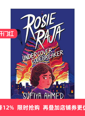 英文原版 Rosie Raja Undercover Codebreaker 罗茜·拉贾系列 秘密密码破译员 战时儿童小说 英文版 进口英语原版书籍