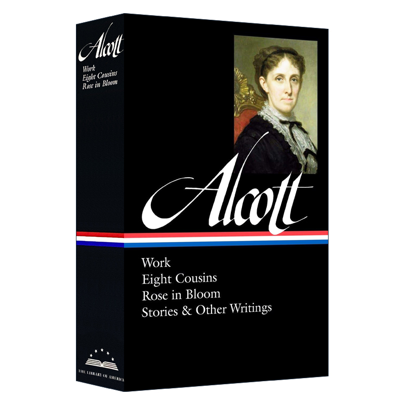 英文原版 Louisa May Alcott 路易莎·梅·奥尔科特 美国图书馆 精装 英文版 进口英语原版书籍